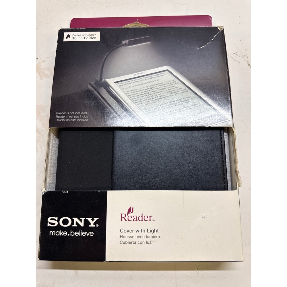 Sony Reader Touch Edition PRS-650 Cover with Light Black PRSA-CL65 Case